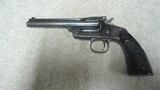 ONE OF ONLY 862 MADE IS THIS S&W SINGLE SHOT .22 LR TARGET MODEL 1891 WITH DOUBLY RARE 6