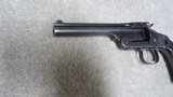 ONE OF ONLY 862 MADE IS THIS S&W SINGLE SHOT .22 LR TARGET MODEL 1891 WITH DOUBLY RARE 6