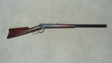 FINE CONDITION 1892 OCTAGON RIFLE IN .32-20, #489XXX, MADE 1909 - 1 of 20