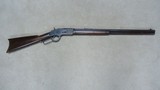 VERY FINE CONDITION EARLY 1873 2ND. MODEL OCTAGON RIFLE, .44-40, #39XXX, MADE 1879 - 1 of 21