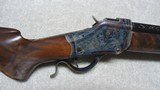 ABSOLUTELY SPECTACULAR FANCY CUSTOM BUILT AND ENGRAVED HIGH WALL .45-70 SINGLE SHOT SPORTER. - 3 of 24