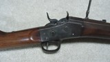EARLY REMINGTON No. 1 ROLLING BLOCK OCTAGON SPORTER IN BIG .44-77 CALIBER, #32XX, MADE 1870s - 4 of 21