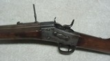 EARLY REMINGTON No. 1 ROLLING BLOCK OCTAGON SPORTER IN BIG .44-77 CALIBER, #32XX, MADE 1870s - 3 of 21