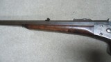 EARLY REMINGTON No. 1 ROLLING BLOCK OCTAGON SPORTER IN BIG .44-77 CALIBER, #32XX, MADE 1870s - 12 of 21