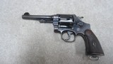 LIMITED PRODUCTION 1917 COMMERCIAL .45 ACP/AUTO RIM REVOLVER, #180XXX, MADE 1930s. - 1 of 16