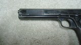 HISTORICAL MODEL 1902 .38ACP MILITARY MODEL AUTO PISTOL SHIPPED TO BROWNING BROTHERS 1903. - 10 of 16