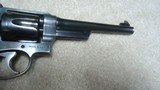 PRE-WAR .38-44 OUTDOORSMAN TARGET REVOLVER, #41XXX MADE 1933 - 12 of 14