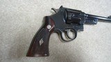 PRE-WAR .38-44 OUTDOORSMAN TARGET REVOLVER, #41XXX MADE 1933 - 11 of 14