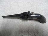 HIGH CONDITION RARE MODEL 1891 .38 S&W CAL. SINGLE ACTION TARGET REVOLVER, #19XXX, WITH FACTORY LETTER - 3 of 16
