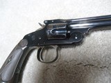 HIGH CONDITION RARE MODEL 1891 .38 S&W CAL. SINGLE ACTION TARGET REVOLVER, #19XXX, WITH FACTORY LETTER - 12 of 16