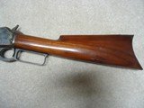 VERY FINE ANTIQUE MARLIN 1893 .25-36 OCT. RIFLE, #166XXX, MADE 1898. - 11 of 20
