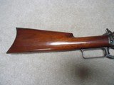 VERY FINE ANTIQUE MARLIN 1893 .25-36 OCT. RIFLE, #166XXX, MADE 1898. - 7 of 20
