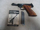  BROWNING CHALLENGER .22 AUTO PISTOL, #128XXX, MADE 1969 - 1 of 4