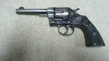 EARLY CIVILIAN NEW ARMY/NEW NAVY .38 DOUBLE ACTION REVOLVER, #11XXX, MADE 1894