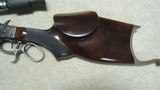 PAUL SHUTTLEWORTH/CPA CORP. CUSTOM FANCY SCHUETZEN RIFLE, .32-40 CALIBER WITH LYMAN SUPER TARGET SPOT SCOPE - 11 of 21