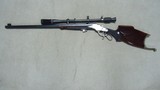 PAUL SHUTTLEWORTH/CPA CORP. CUSTOM FANCY SCHUETZEN RIFLE, .32-40 CALIBER WITH LYMAN SUPER TARGET SPOT SCOPE