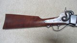SHILOH SHARPS, BIG TIMBER, MONTANA MADE 1863 .50 CAL. PERC. CARBINE WITH SLING RING/BAR, #6XXX MADE 1980s. - 7 of 18