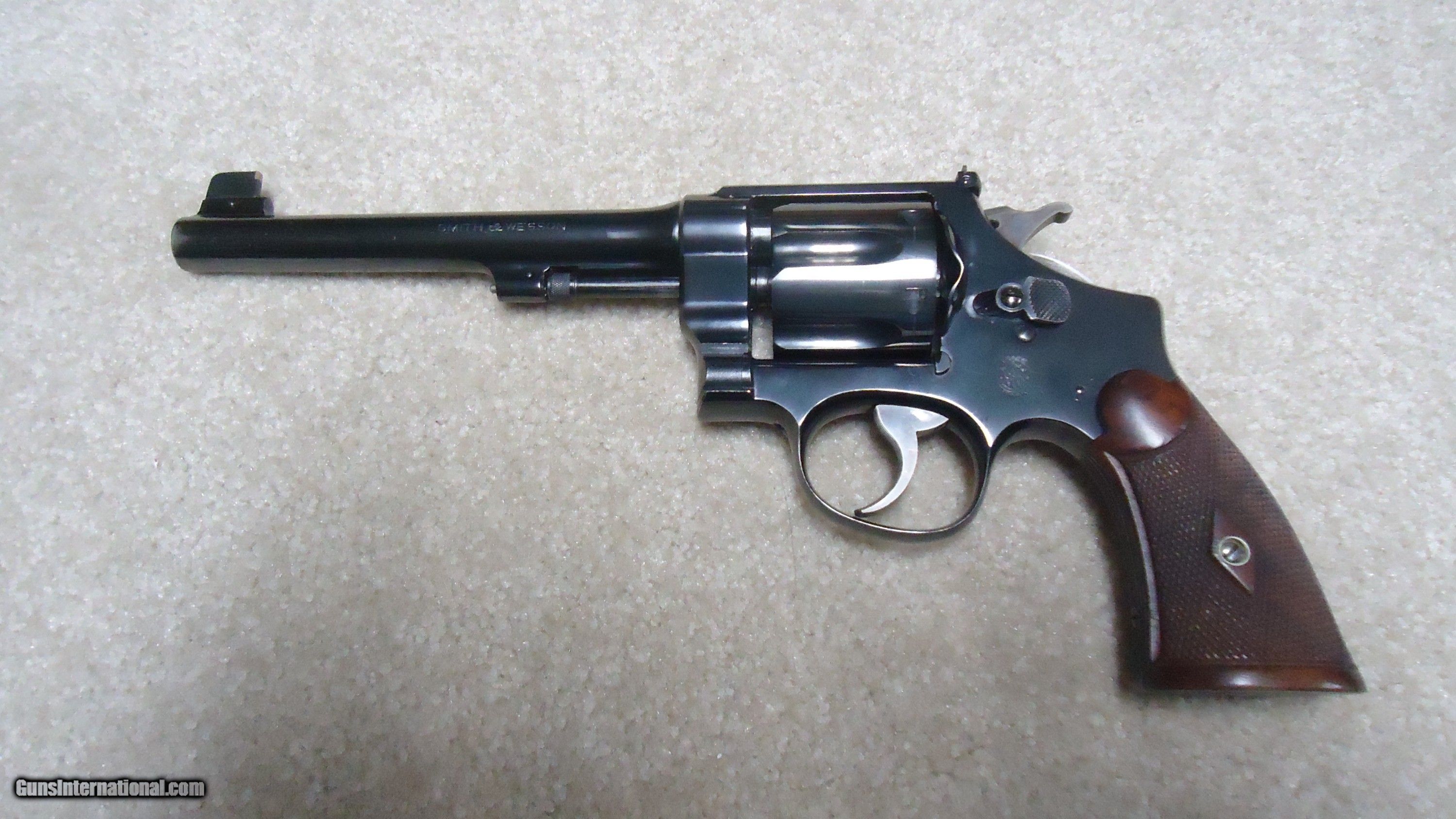 VERY HIGH CONDITION, RARE TARGET .44 HAND EJECTOR 2ND. MODEL, #34XXX, MADE  1930
