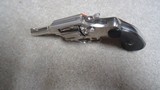 SUPERB CONDITION AND RARE 2 1/2 INCH BARREL, NICKEL FINISH, .32 POLICE POSITIVE, MADE 1936 - 3 of 7