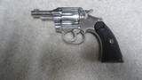  SUPERB CONDITION AND RARE 2 1/2 INCH BARREL, NICKEL FINISH, .32 POLICE POSITIVE, MADE 1936 - 1 of 7