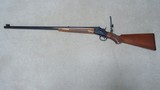 REMINGTON CUSTOM SHOP .45-70 ROLLING BLOCK MID-RANGE SPORTING/TARGET RIFLE, #RB02XX, MADE 2007 - 1 of 23