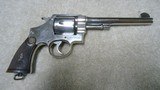 VERY FINE CONDITION S&W
.44 HAND EJECTOR 2ND MODEL, 6 1/2