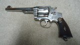 VERY FINE CONDITION S&W
.44 HAND EJECTOR 2ND MODEL, 6 1/2