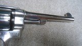 VERY FINE CONDITION S&W
.44 HAND EJECTOR 2ND MODEL, 6 1/2