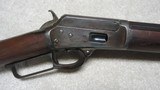 SCARCE MARLIN MODEL 1889 .44-40 OCTAGON RIFLE, #97XXX, MADE 1894. - 3 of 20