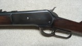 VERY FINE CONDITION 1886 EXTRA LIGHT .45-70, NICKEL STEEL MARKED BARREL,  #131XXX, MADE 1903 - 4 of 22