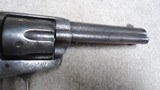 FACTORY ENGRAVED SINGLE ACTION ARMY .44-40, #130XXX, FACTORY LETTER, MADE 1890 - 15 of 18