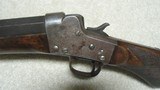 REMINGTON HEPBURN SINGLE SHOT OCTAGON SPORTER, 40-70 STRAIGHT CALIBER, #4XXX, MADE 1880s. - 4 of 21