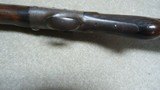 REMINGTON HEPBURN SINGLE SHOT OCTAGON SPORTER, 40-70 STRAIGHT CALIBER, #4XXX, MADE 1880s. - 6 of 21