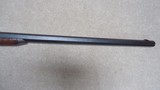 REMINGTON HEPBURN SINGLE SHOT OCTAGON SPORTER, 40-70 STRAIGHT CALIBER, #4XXX, MADE 1880s. - 9 of 21