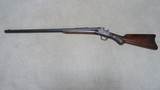 REMINGTON HEPBURN SINGLE SHOT OCTAGON SPORTER, 40-70 STRAIGHT CALIBER, #4XXX, MADE 1880s. - 2 of 21