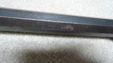 REMINGTON HEPBURN SINGLE SHOT OCTAGON SPORTER, 40-70 STRAIGHT CALIBER, #4XXX, MADE 1880s. - 16 of 21