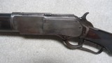 FULL DELUXE 1876 2ND. MODEL, .45-75, FANCY WALNUT,  PISTOL GRIP/CHECKERED, HALF-OCT./FULL MAG, SHIPPED 1881 - 4 of 22