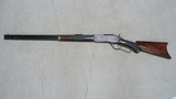 FULL DELUXE 1876 2ND. MODEL, .45-75, FANCY WALNUT,  PISTOL GRIP/CHECKERED, HALF-OCT./FULL MAG, SHIPPED 1881 - 2 of 22
