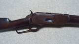 ATTRACTIVE 1876 OCTAGON RIFLE IN .45-60 CALIBER, #87XXX, MADE 1883 - 3 of 22