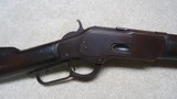 ATTRACTIVE, EARLY 1873 .44-40 OCTAGON RIFLE, #110XXX, MADE 1882 - 3 of 20