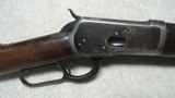 VERY LATE 1892 SADDLE RING CARBINE, .38-40 WITH MINT BORE, #992XXX, MADE 1929 - 3 of 20