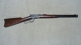 VERY LATE 1892 SADDLE RING CARBINE, .38-40 WITH MINT BORE, #992XXX, MADE 1929