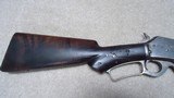 ANTIQUE MARLIN 1893 FULL DELUXE TAKEDOWN RIFLE IN .30-30, #173XXX, MADE 1898. - 7 of 20