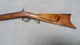 BEAUTIFUL .54 PERCUSSION CUSTOM HAWKEN RIFLE WITH SHARON BARREL. - 4 of 21