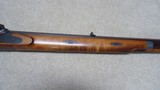 BEAUTIFUL .54 PERCUSSION CUSTOM HAWKEN RIFLE WITH SHARON BARREL. - 9 of 21