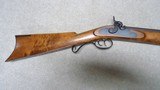 BEAUTIFUL .54 PERCUSSION CUSTOM HAWKEN RIFLE WITH SHARON BARREL. - 3 of 21