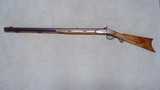 BEAUTIFUL .54 PERCUSSION CUSTOM HAWKEN RIFLE WITH SHARON BARREL. - 2 of 21