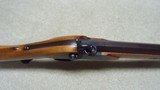 BEAUTIFUL .54 PERCUSSION CUSTOM HAWKEN RIFLE WITH SHARON BARREL. - 5 of 21