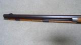 BEAUTIFUL .54 PERCUSSION CUSTOM HAWKEN RIFLE WITH SHARON BARREL. - 14 of 21