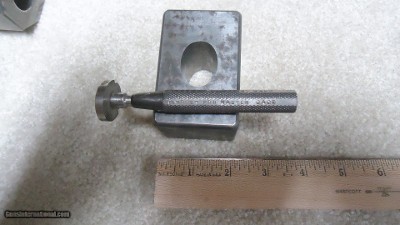 THREE HEAVY STEEL WINCHESTER MARKED TOOL ROOM 